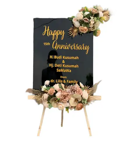 Papan Bunga Akrilik Regaloh