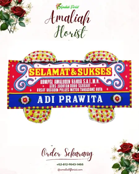 Papan Bunga Ucapan Selamat Regaloh