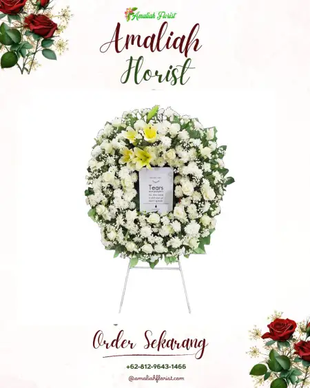 Krans Bunga Duka Regaloh